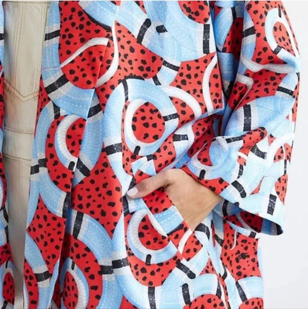 Anthropologie Hutch Serpentine Kimono Jacket - Picture 3 of 13